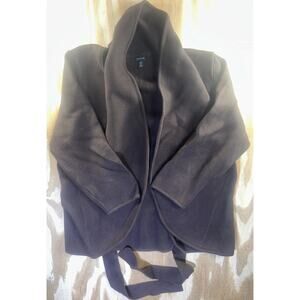 Madison Womens Brown Cardigan Sweater Open Front Long Sleeve (Size Medium)